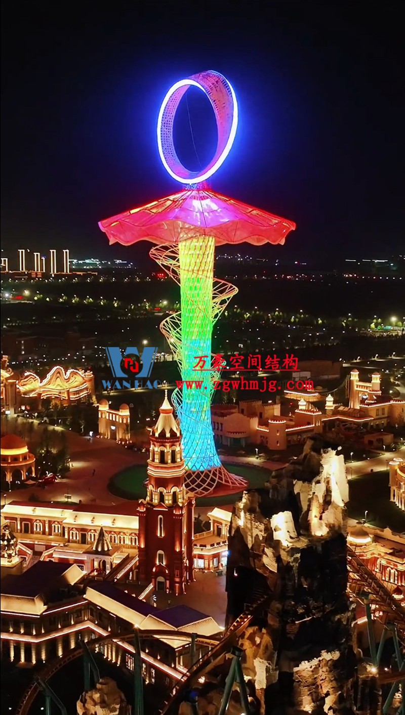 身姿輕盈，造型優(yōu)美的膜結(jié)構(gòu)建筑