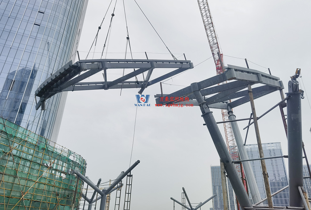 攻堅(jiān)克難，全速推進(jìn)|這個(gè)ETFE商業(yè)天幕迎來新進(jìn)展